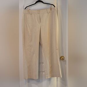 Ann Taylor Curvy Fit Beige Pants